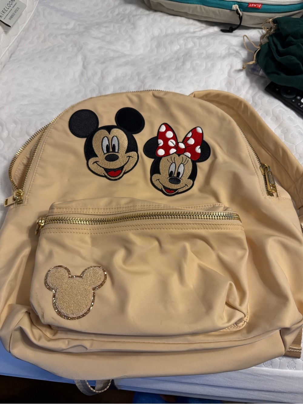 Stoney Clover Lane classic back pack in sand